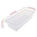 Rectangular Refrigerator Sealed Plastic Food Preservation Storage Box With S Hn
