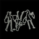 Shopping girl Metal Cutting Dies Stencil For DIY Scrapbooking Album Card Deco OZ