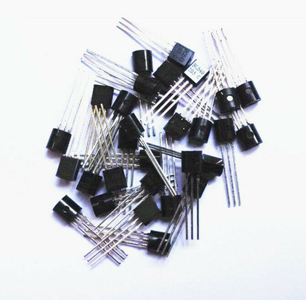 200pcs BC549 NPN 3 Pin Transistor 30 Volts 100mA TO92 General Purpose