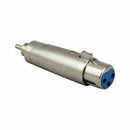 3 Pin XLR Female Plug to Male RCA Phono Socket Mic Cable Audio Adapter