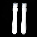 2pcs 15ml White Plastic Roll On Bottles15cc Containers For Essential Oil Hn