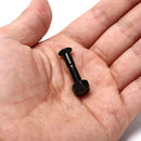 8Pairs Black Carbon Steel  27mm MS3302-1 Skateboard Screws Scooter Accessor3C