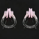 Protective silicone nose clip pink - 2 pieces