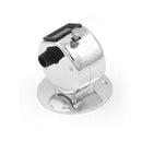 4 Digit Manual Hand Tally Mechanical Palm Click Counter Round Base JR