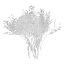 50pcs Acrylic Crystal Bud Branches Artificial Flower Twigs For Party White