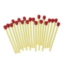 20Pcs Match Shape Creative Ballpoint Pens Novelty Ballpen School Stationery Gift