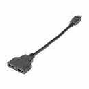 HDMI Splitter Cable 1In 2 Out Male to Double Female Cord 1080P HDTV-DVD Adapter