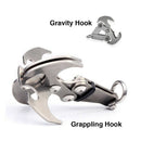 Multifunctional Survival Folding Grappling Hook Outdoor Climbing Claw Stain