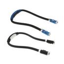 2 Pcs LED Book Light Flexible Neck Lamp for Reading in Bed Or Car at Night