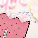 Love Wing Clip Photo Paper Notes Pink Clip DIY Photo Decoration Wall A4A1
