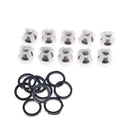 10Pcs Ar Check Valve Repair Kit  for  Power Pressure Washer Water Pump M&O