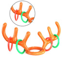 Inflatable Reindeer Christmas Gifts Hat Antler Hat Hair Band Ring Toss Ga3C