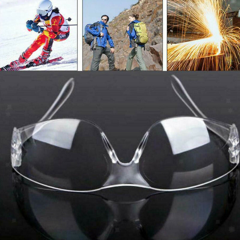 Safety Glasses with Clear Scratch Resistant UV Protection Eyewear Goggles