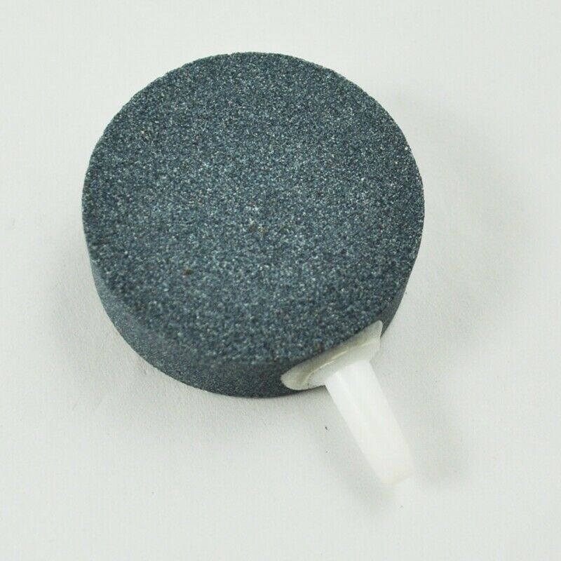 Gray Round Shape Air Pump Airstone for Aquarium Tank Fish P1B5