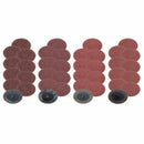 Roll Lock Sanding Disc 40/80/120/240 Grit Abrasive Tool With 40pcs 2 Inch BOI