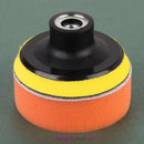 7 Pcs 3 inch Buffing Pad Auto Car Polishing Wheel Kit Buffer + M14 Drill Ad