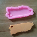 Shiny Puerto Rico State map mold Silicone Molds DIY epoxy keychains custom MSEAU