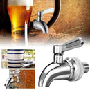 Stainless Steel Beverage Drink Dispenser Wine Barrel Faucet Home Tool I8D4