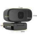 720P Webcam Built-in Mic Auto Focus Live Streaming Video USB Plug N Play Web Cam