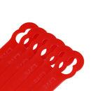 100x Swing Plastic Blade Pendants for DKGT06 20V Lithium 1500mAh Grass Trimme BX