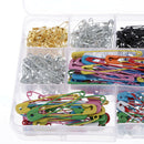 Multicolor Safety Pins Pack of 500, Safety Pins Bulk, for Home, Office Use,
