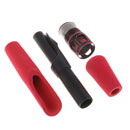 Red EVA Handle Split Grip Spinning Fishing Reel Seat for Rod Building Repair