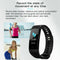 New Adjustable Bands Y5 Smart Watch Sports Fitness Activity Heart Rate Trac F6R1