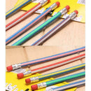 30pcs Magic Flexible Bendy Soft Pencil School Student Kids Kids Pencil Fun T1U5