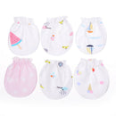 Cute Cotton Newborn Baby Infant Anti  Mittens Gloves Handguard 0-6M NTJ 3C