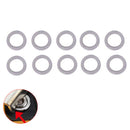 10Pcs 2mm Bicycle Chain Wheel Screw Washer Alloy Spacer Double Change Sin OZ