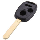 2+1 Buttons Uncut Blade Car Key Replacement Keyless Entry Remote Shell Fob