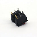 5Pcs  Button On-Off 3 Pin Rocker Switch DPST LED Boat Car Rectangle Light SPST