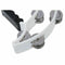Double Row Jingles Half Moon Musical Tambourine Percussion Drum White Party