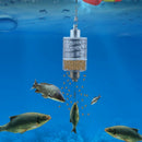 Fishing Feeder Automatic Tackle Stainless Steel Trap Spring Cage Baits Container