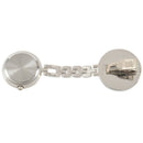 Portable Nurse Nursing Blue Smile Pattern Clip Chain Watch H1Q7