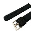 2 Pieces Universal 20mm Width Sweatproof Silicone Watch Band Replacement,