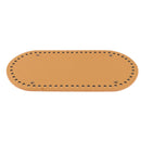 60 Holes PU Bag Pad Shaper Tote Bottom Insert for Hand-woven DIY Bag Khaki