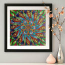 5D DIY Special-shaped Diamond Painting Cross Stitch Wall Art (D1041 Flower)
