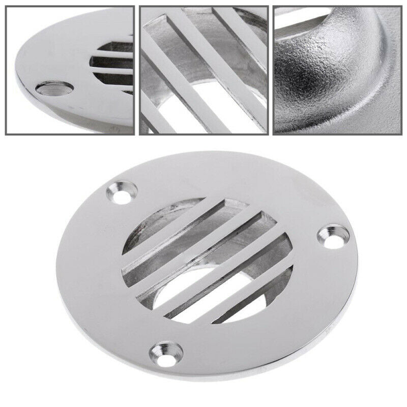 1 x Boat Deck Drain Yatch Marine Stainless Steel 316 Practical 63*16mm New