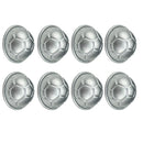 8pcs Aluminum Alloy Football Half Ball Cake Mould Easy Bake Pan DIY Baking Tool