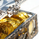 Plastic Money Container Storage Box Transparent Pirate Toys  Pirate Treasure Hn