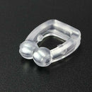 Sleeping Aid Clipple Silicone Anti Snore Magnetic Stop Snoring Nose Clip Sleep!!