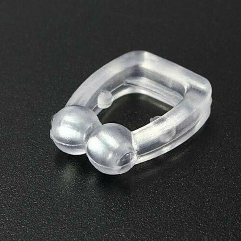 Sleeping Aid Clipple Silicone Anti Snore Magnetic Stop Snoring Nose Clip Sleep!!