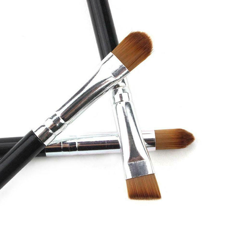 3pcs Portable Fashion Cosmetic Brushes Eyebrow Blending Brush Makeup Tool