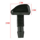 1Pair Car Windscreen Washer Wiper Sprayer Nozzle Front Window Spray Jet 28mm