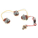 1 Set of Low Circuit Wiring Harness Pots A250k B250k Prewired Circuit