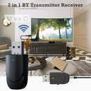 KN330 Portable 2 in 1 Bluetooth 5.0 Dongle Wireless Audio Adapter for Phone TV