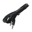 3.5mm Male to Male Stereo Audio Cable - ( 6ft, Black )