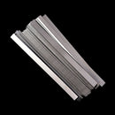 100pcs/lot 0.15x6x100mm nickel strip sheets for battery spot welding machine M&O