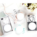 In Ear Wired 3.5 mm Cute Cartoon Animal Earphone Earbuds Headphone pink
